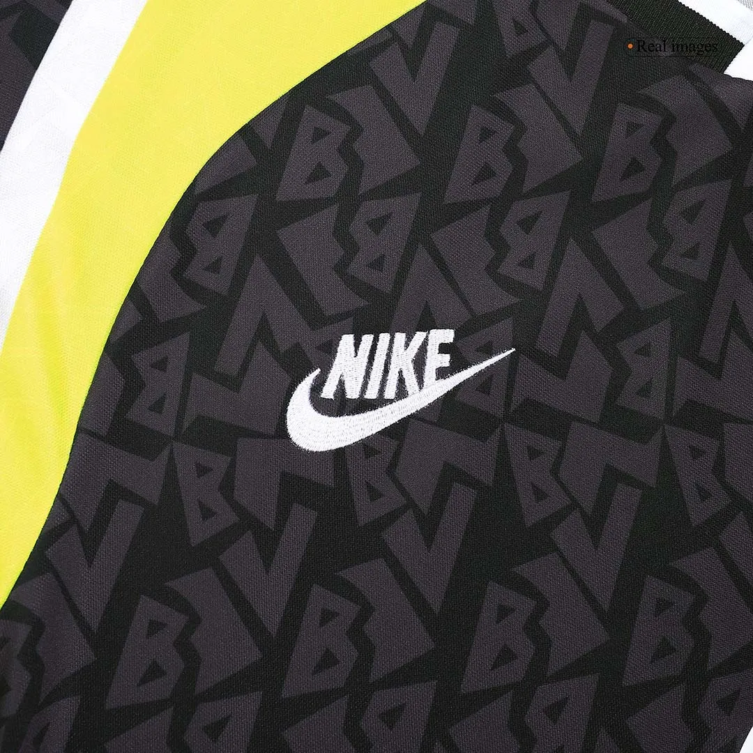 95-96 Borussia Dortmund Retro Away Long Sleeve Jersey