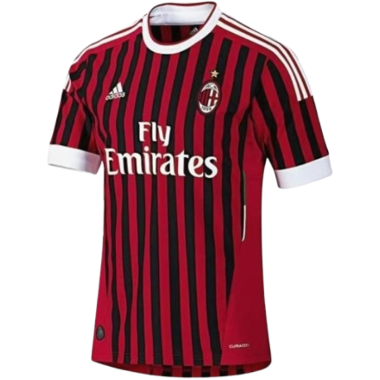 11-12 AC Milan Retro Jersey Home