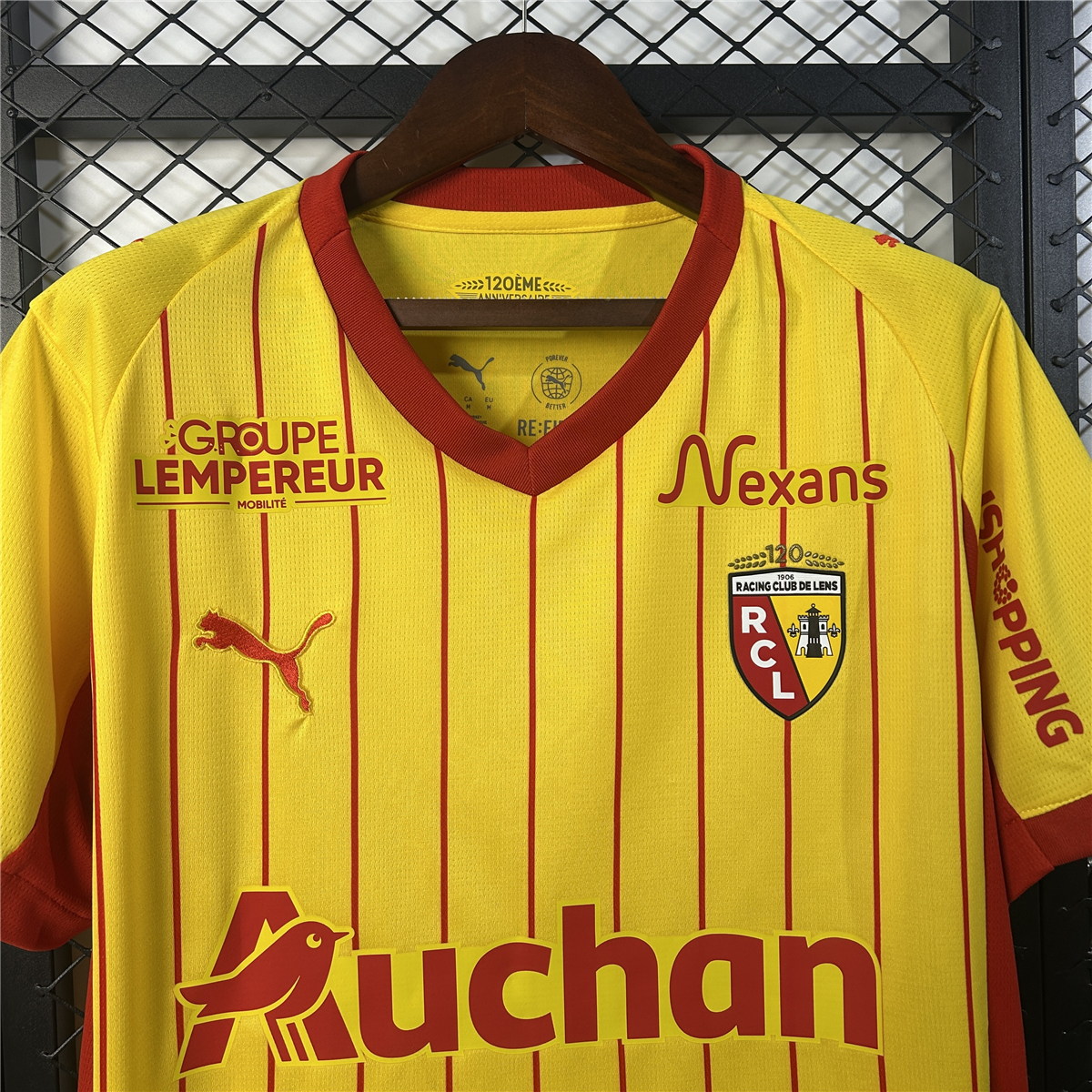 RC Lens Home Men Jersey 25/26