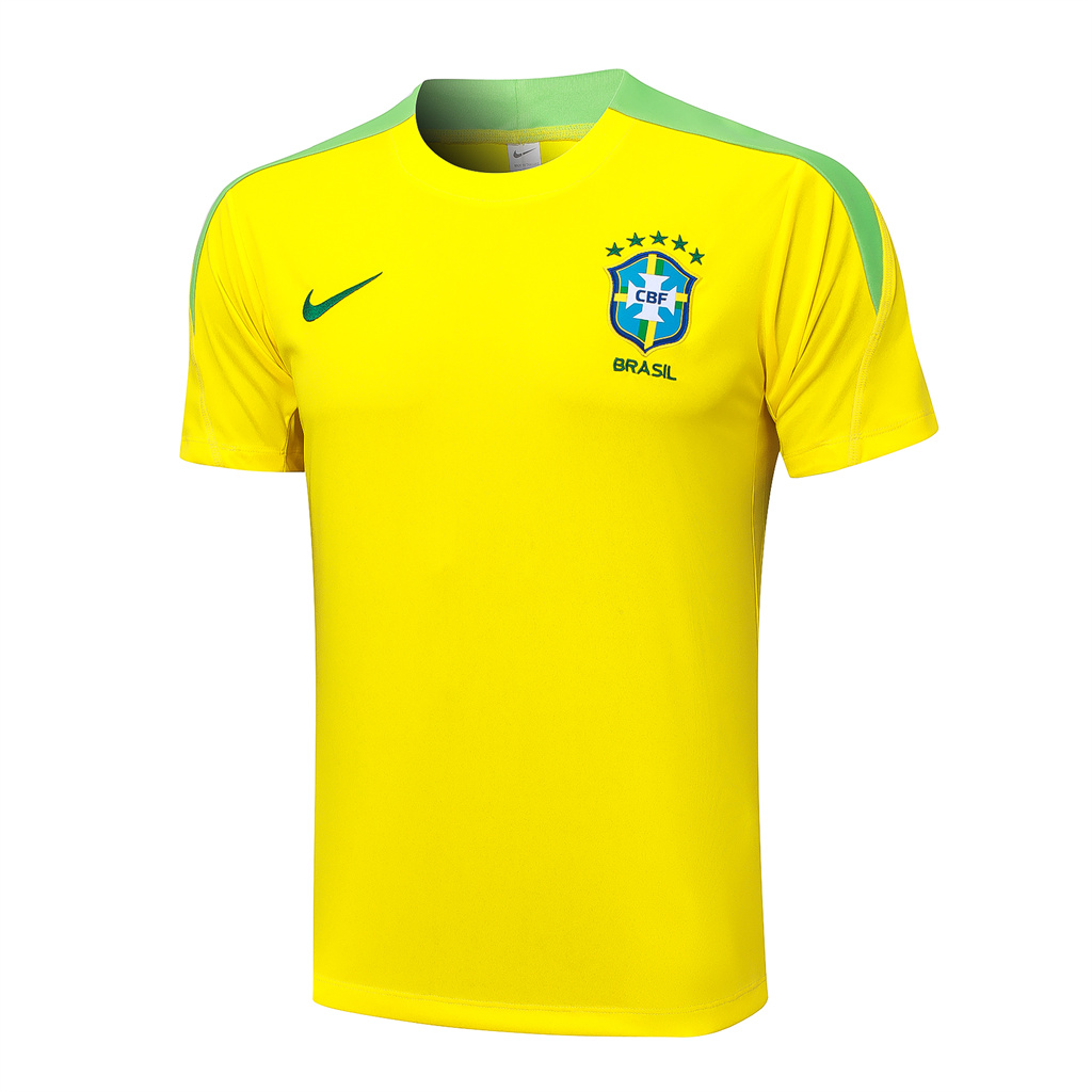 Brazil Training Short sleeve Jersey 24/25