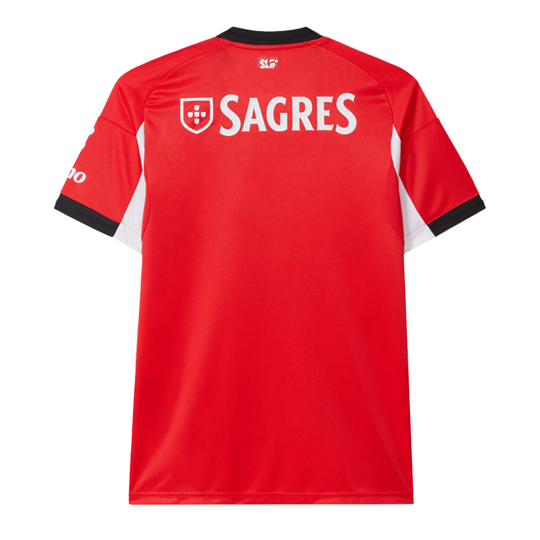 Benfica Soccer Jersey Home Shirt 2025-26