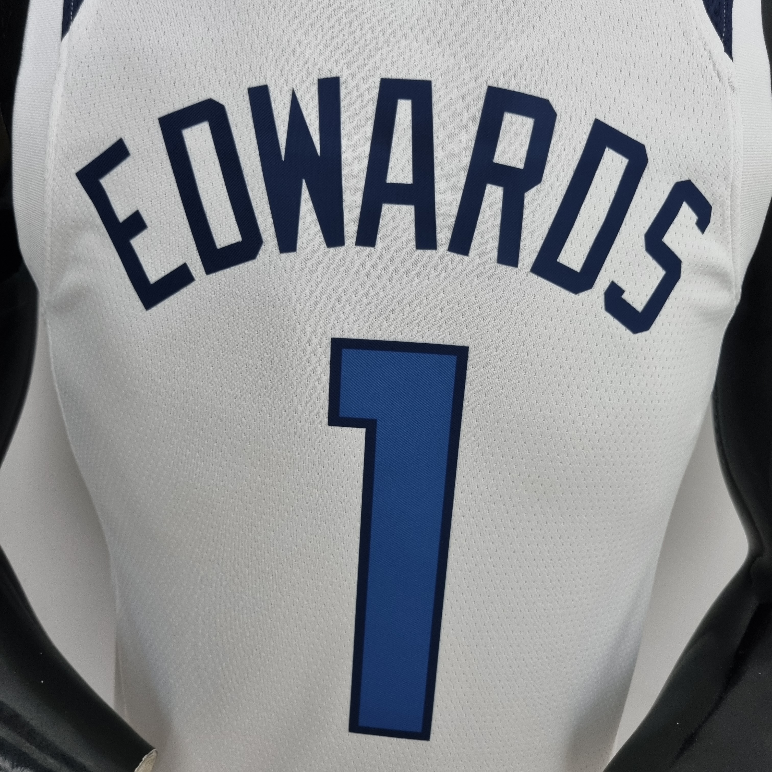 Anthony Edwards Minnesota Timberwolves 75th Anniversary Swingman Jersey White