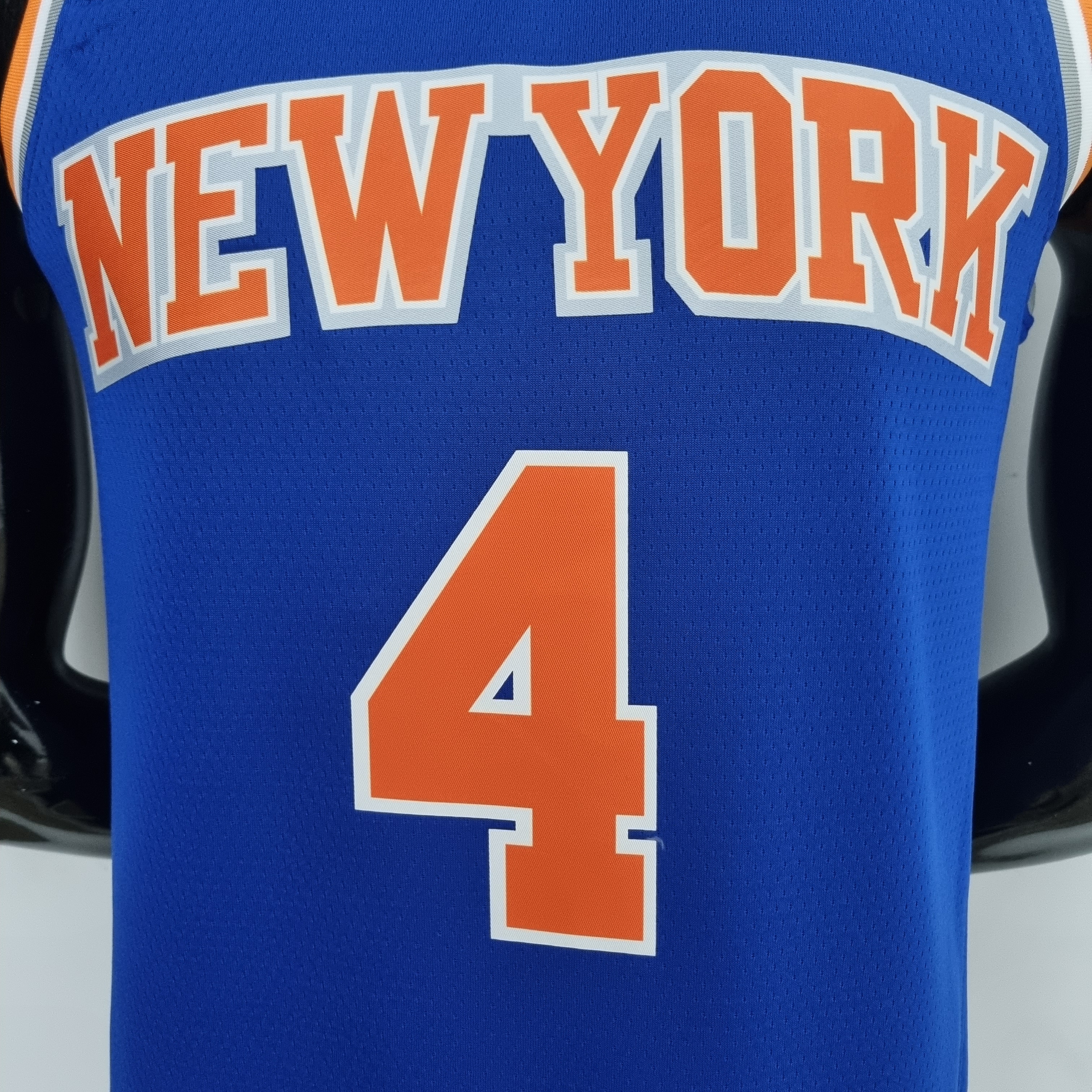 Derrick Rose New York Knicks 75th Anniversary Swingman Jersey Blue
