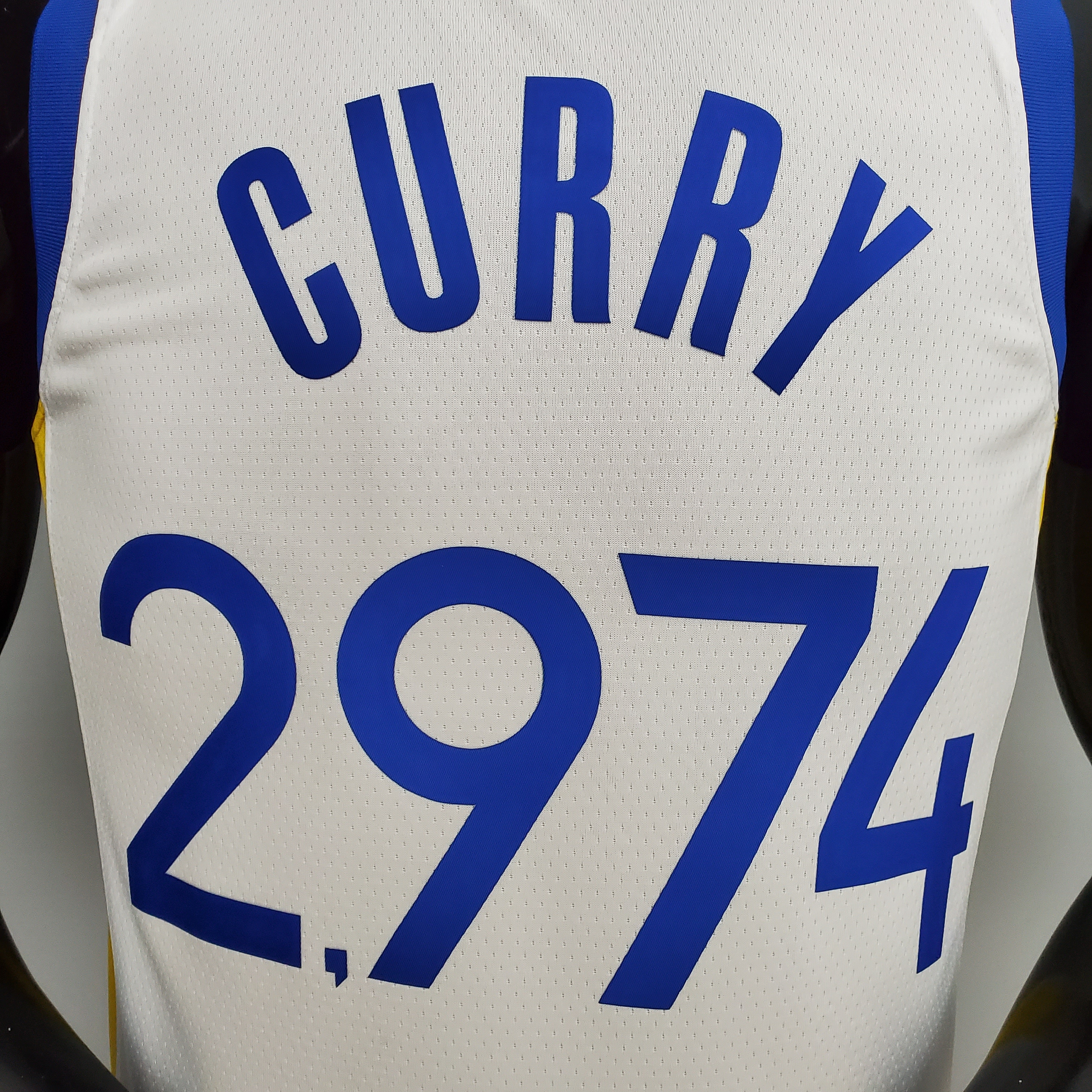 Stephen Curry Golden State Warriors 75th Anniversary Swingman Jersey White