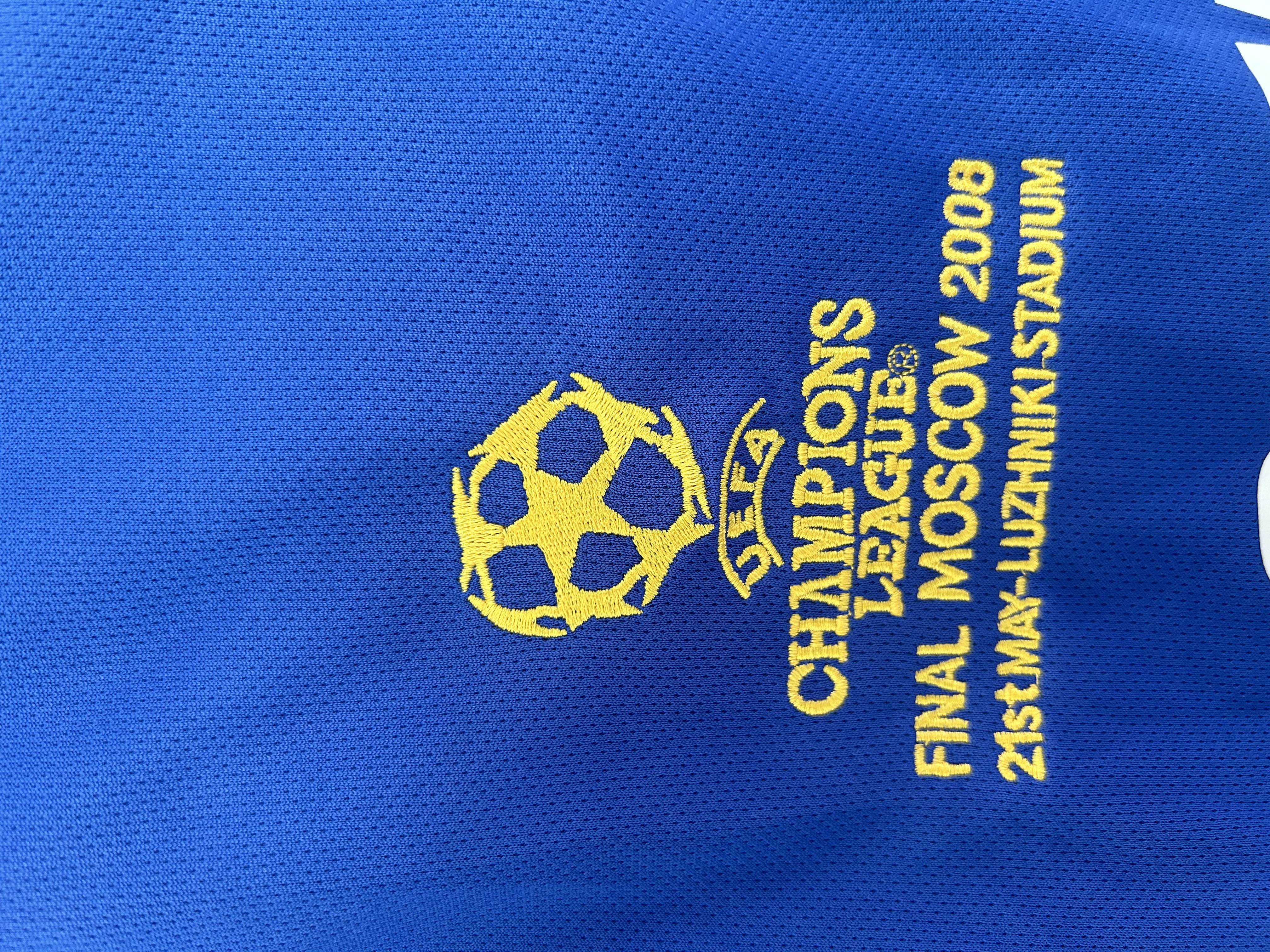 Chelsea Home Retro Jersey Champions League Final 2008