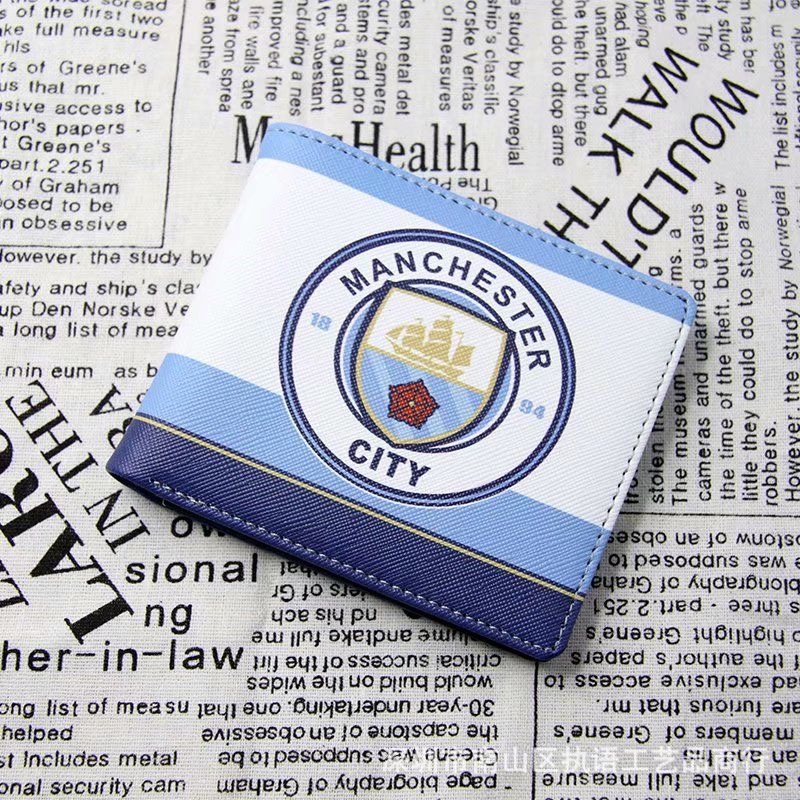 Real Madrid, Barcelona, Manchester City, Liverpool Club Wallet Football Gift