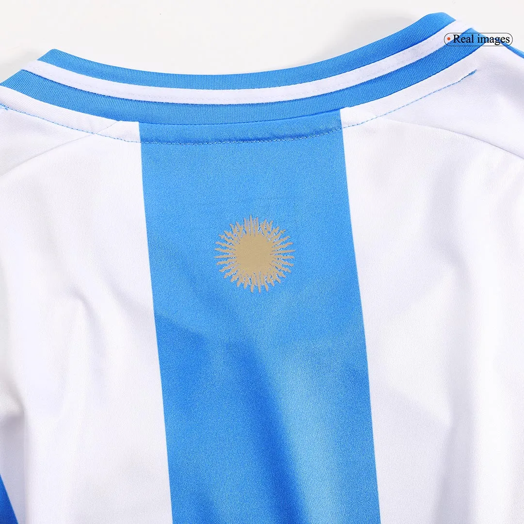 2024 Argentina Home Jersey Messi #10 Di Maria #11 J.Álvarez #9 Copa America