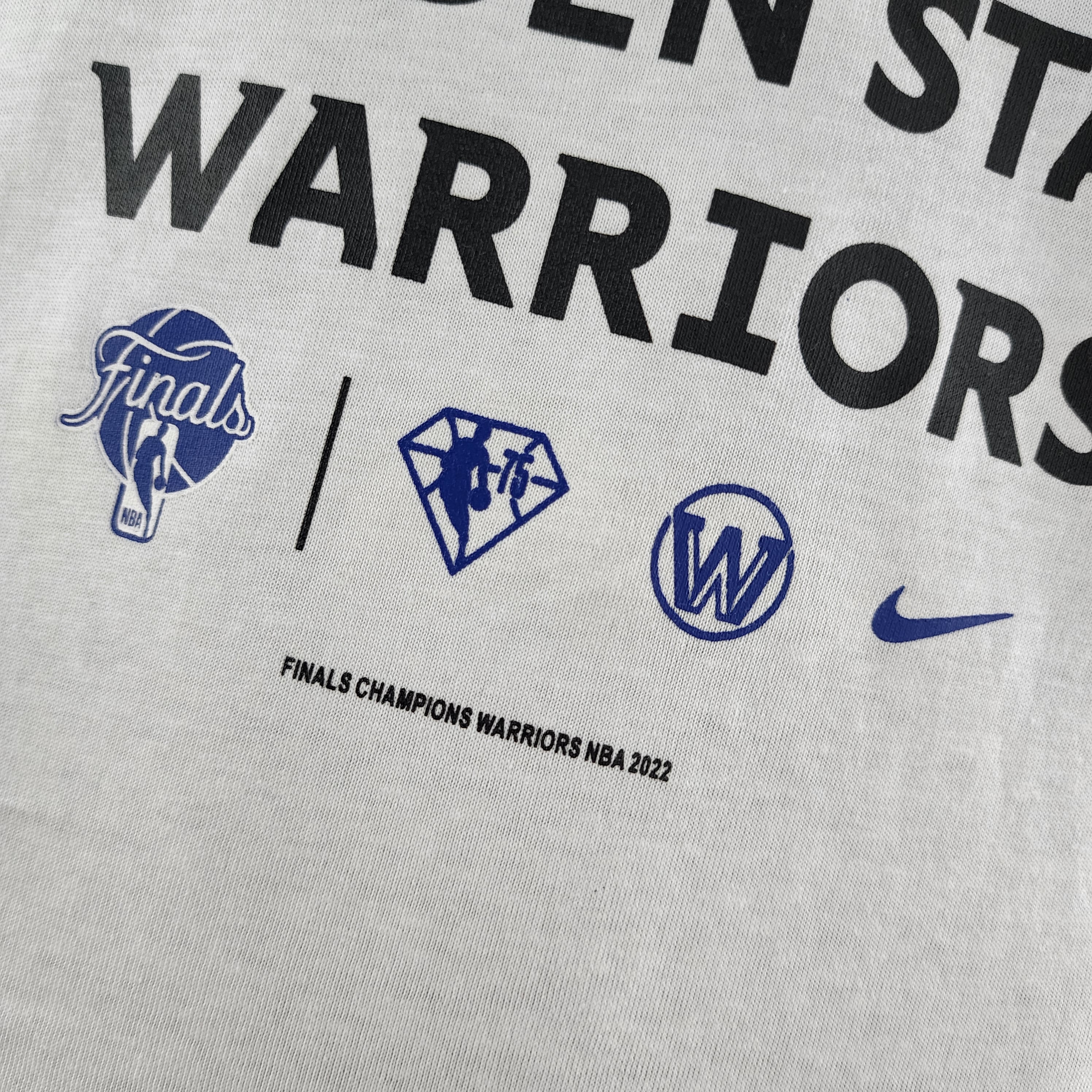 Golden State Warriors Casual T-shirt CHAMPS 2021-2022