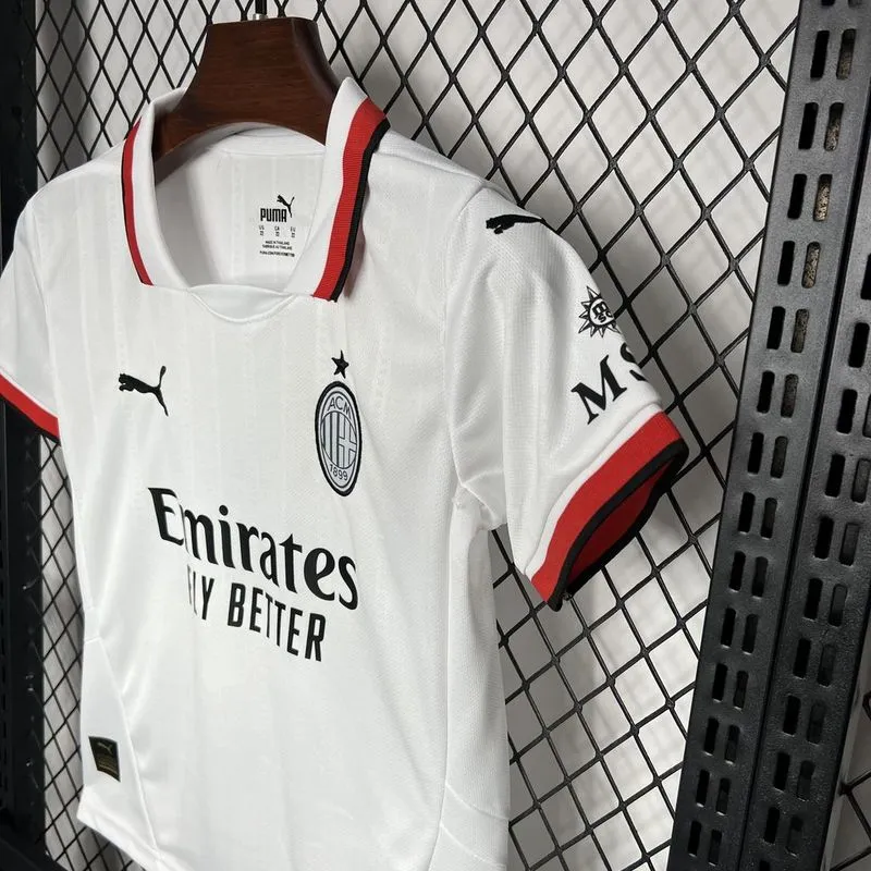 Kids AC Milan Away Jersey Kit 2024-25