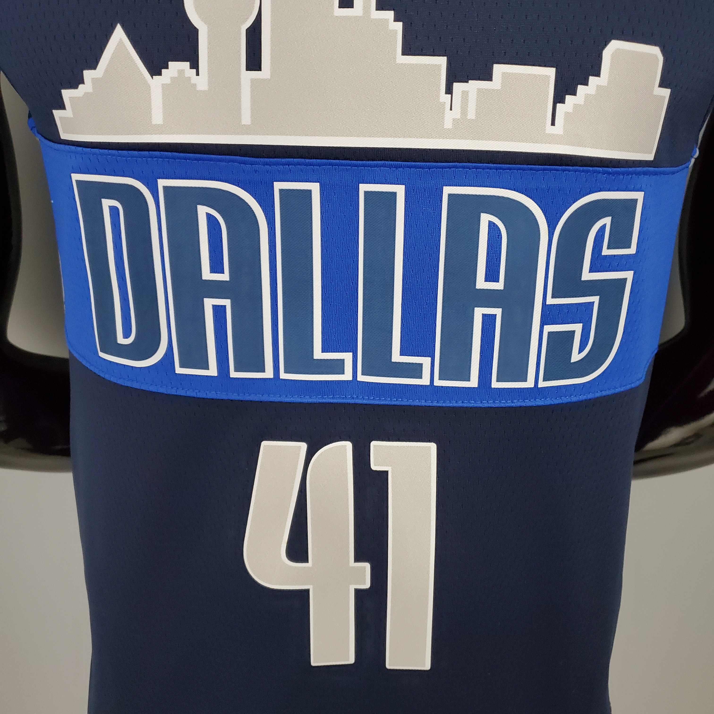 Dirk Nowitzki Dallas Mavericks Iceberg Edition Swingman Jersey Blue