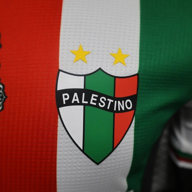2024/2025 Player Version Club Deportivo Palestino Home Football Shirt