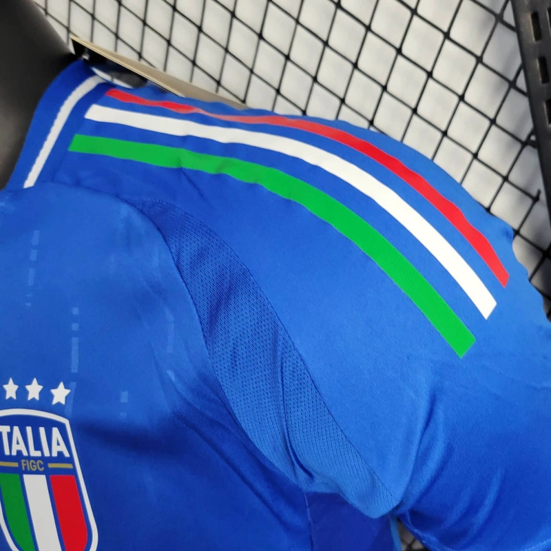 Italy 2024 Euro Home Player Version Jersey