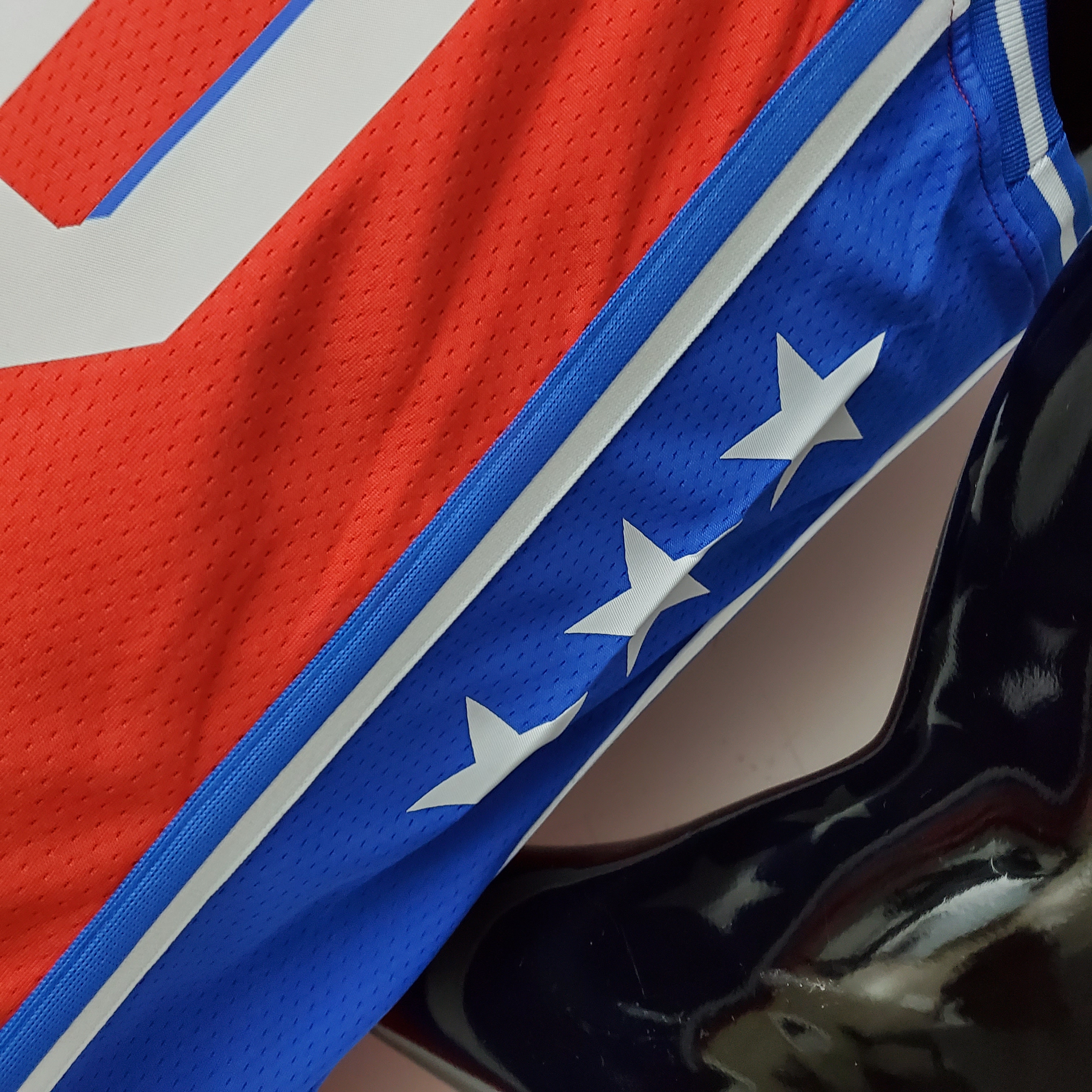 Tyrese Maxey Philadelphia 76ers Themed Red Swingman Jersey