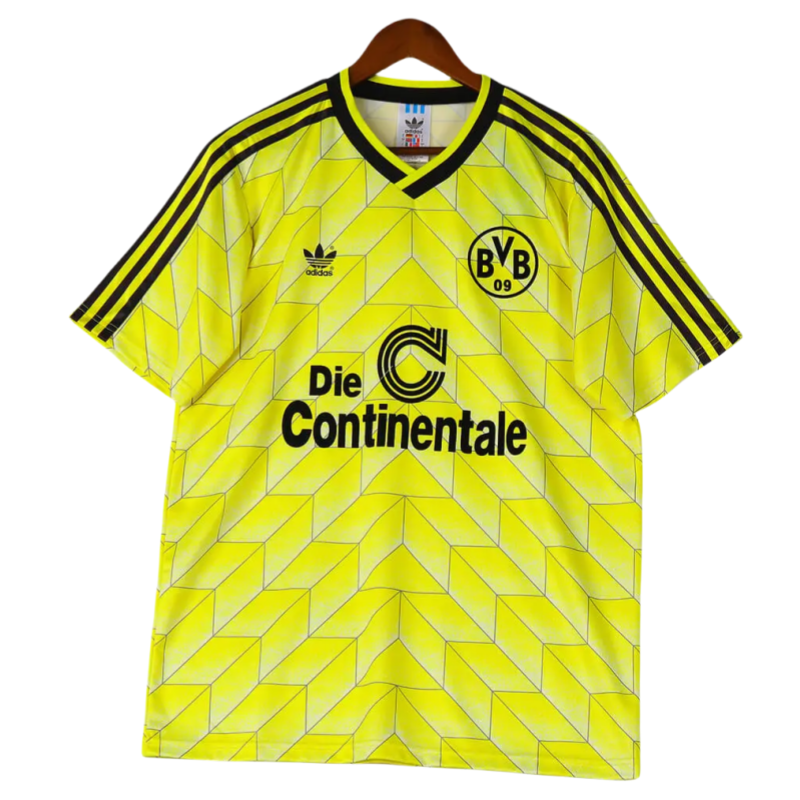 88-89 Borussia Dortmund Retro Jersey Home