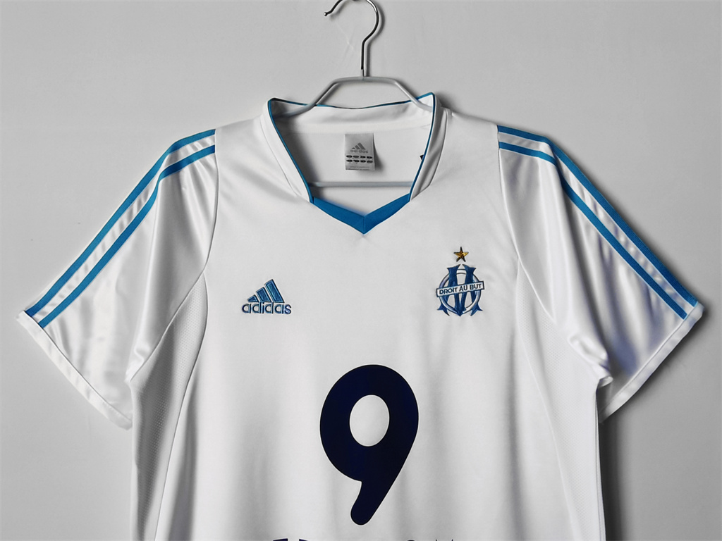 Marseille Home Retro Jersey 2002/03