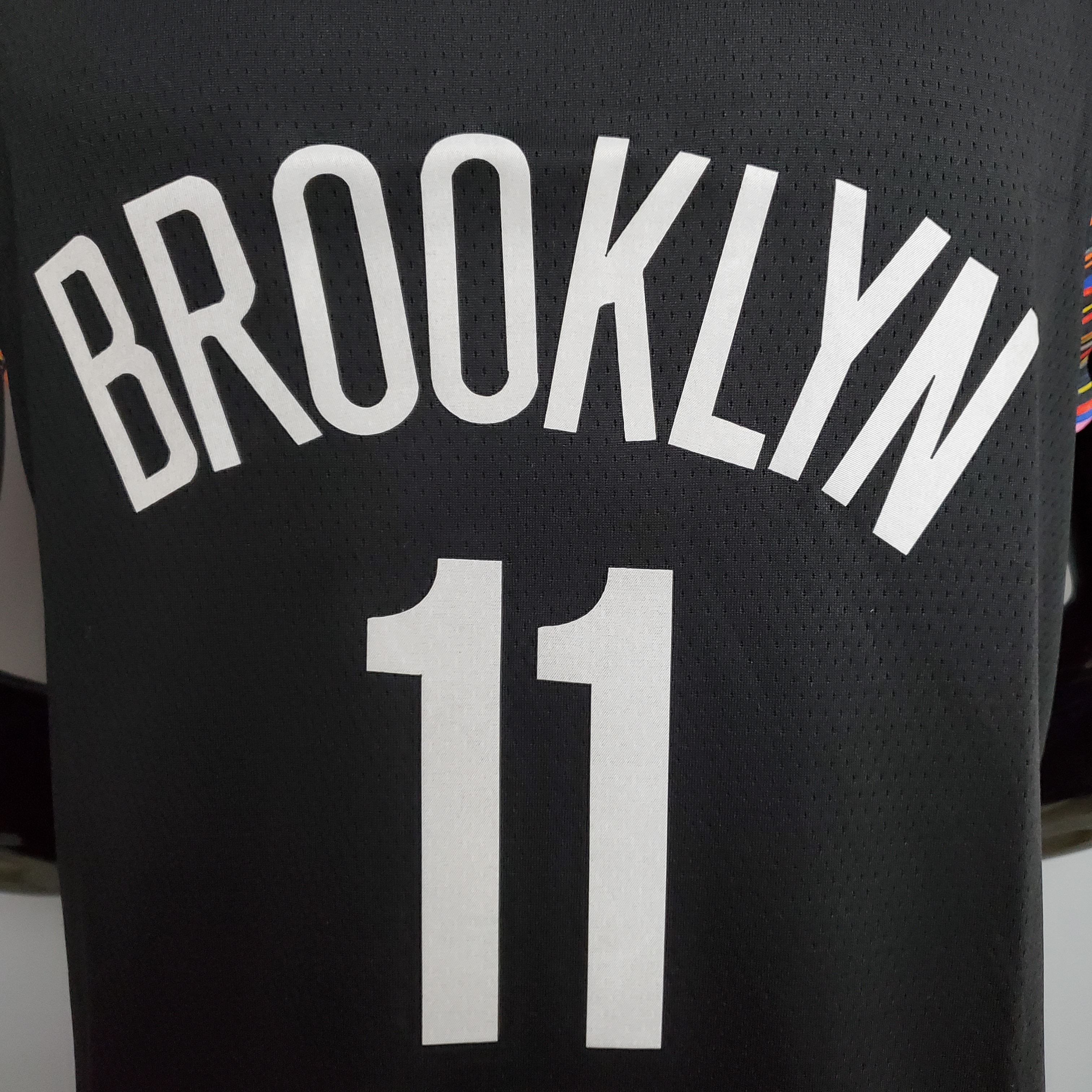 Kyrie Irving Brooklyn Nets City Version Swingman Jersey Black
