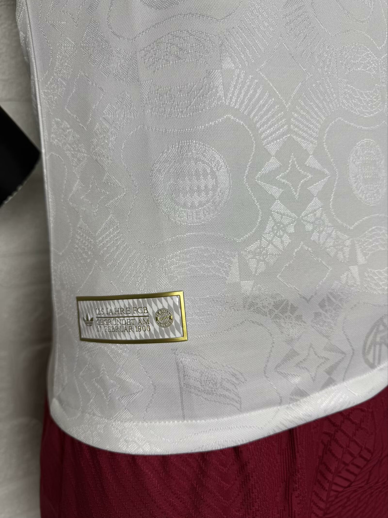 Bayern Munich 125th Anniversary Player Jersey 25/26 White