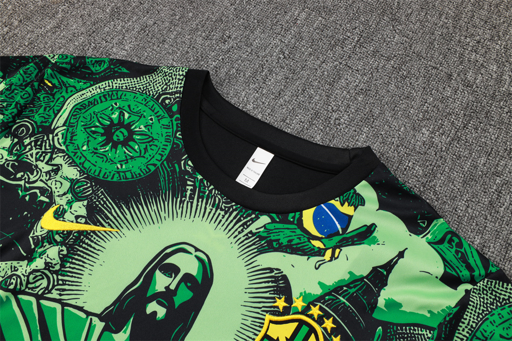 Brazil Training Short sleeve Suit 24/25