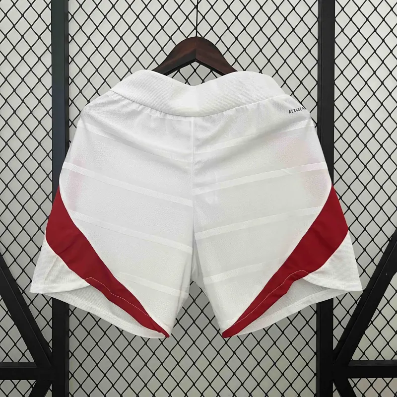 24-25 Manchester United Home Soccer Shorts