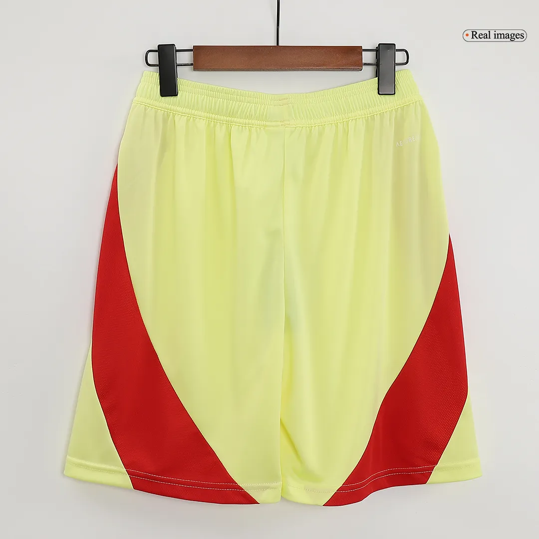 Spain Away Kit(Jersey+Shorts) Soccer Uniform Euro 2024