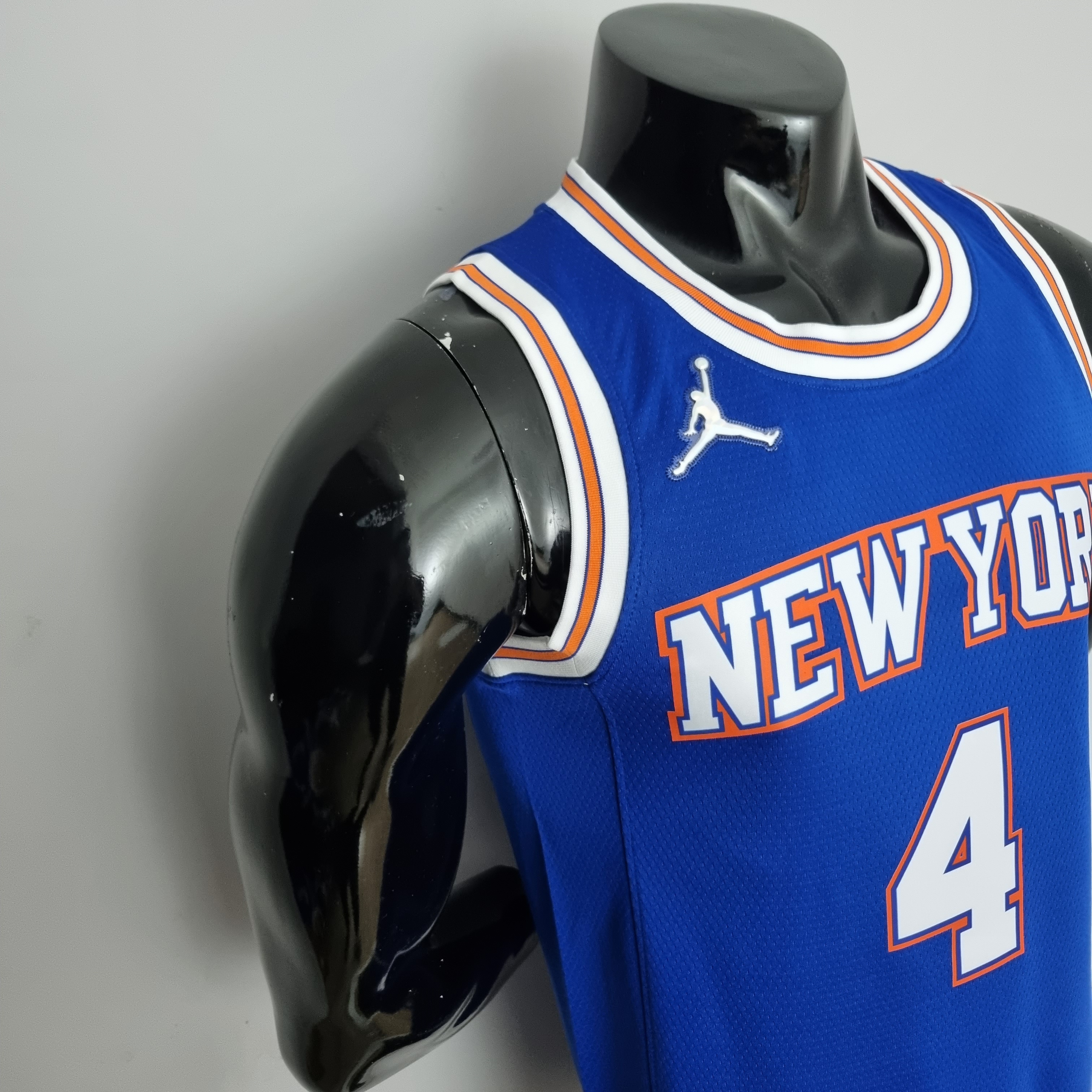 Derrick Rose New York Knicks 75th Anniversary Swingman Jersey Blue
