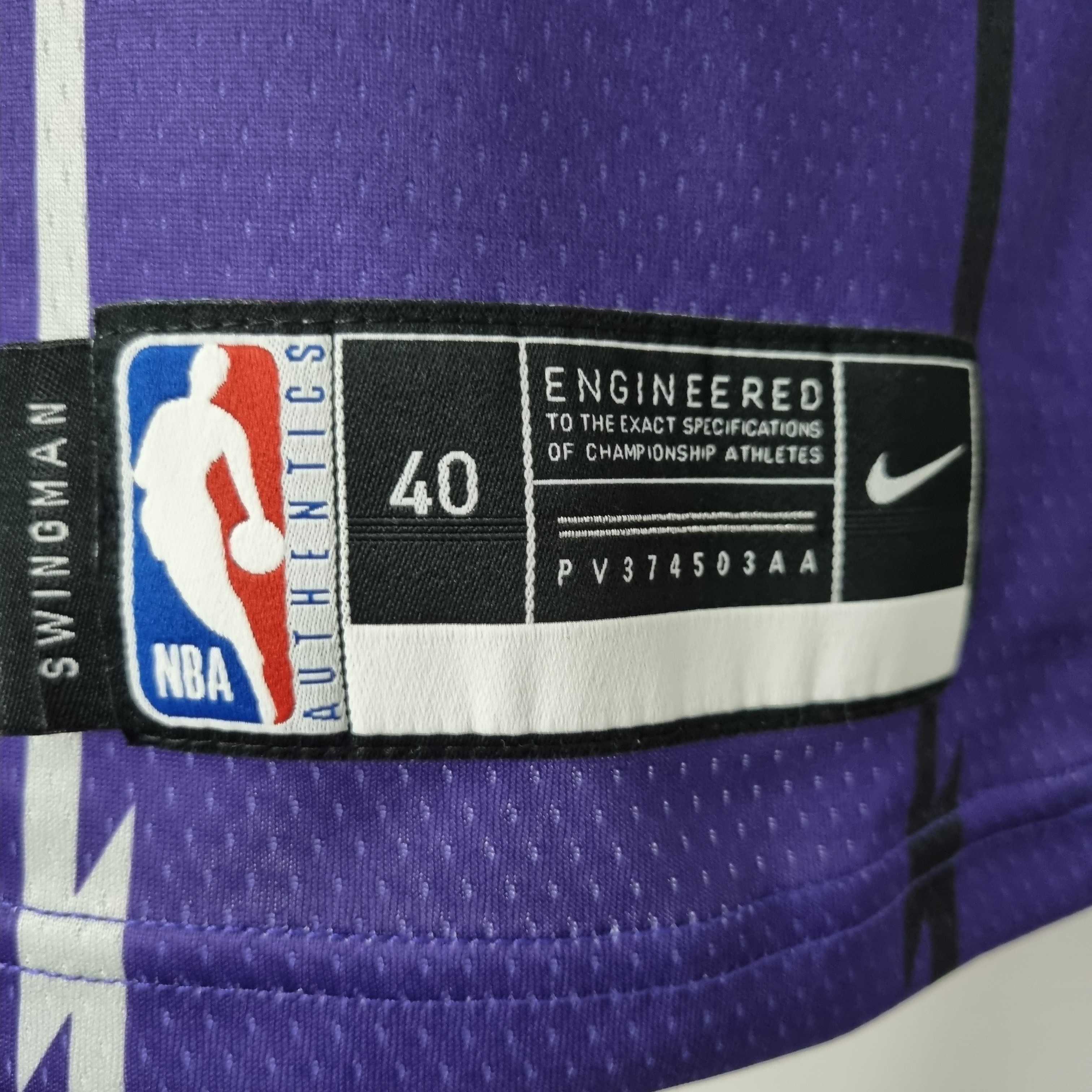 Fred VanVleet Toronto Raptors Swingman Jersey Purple