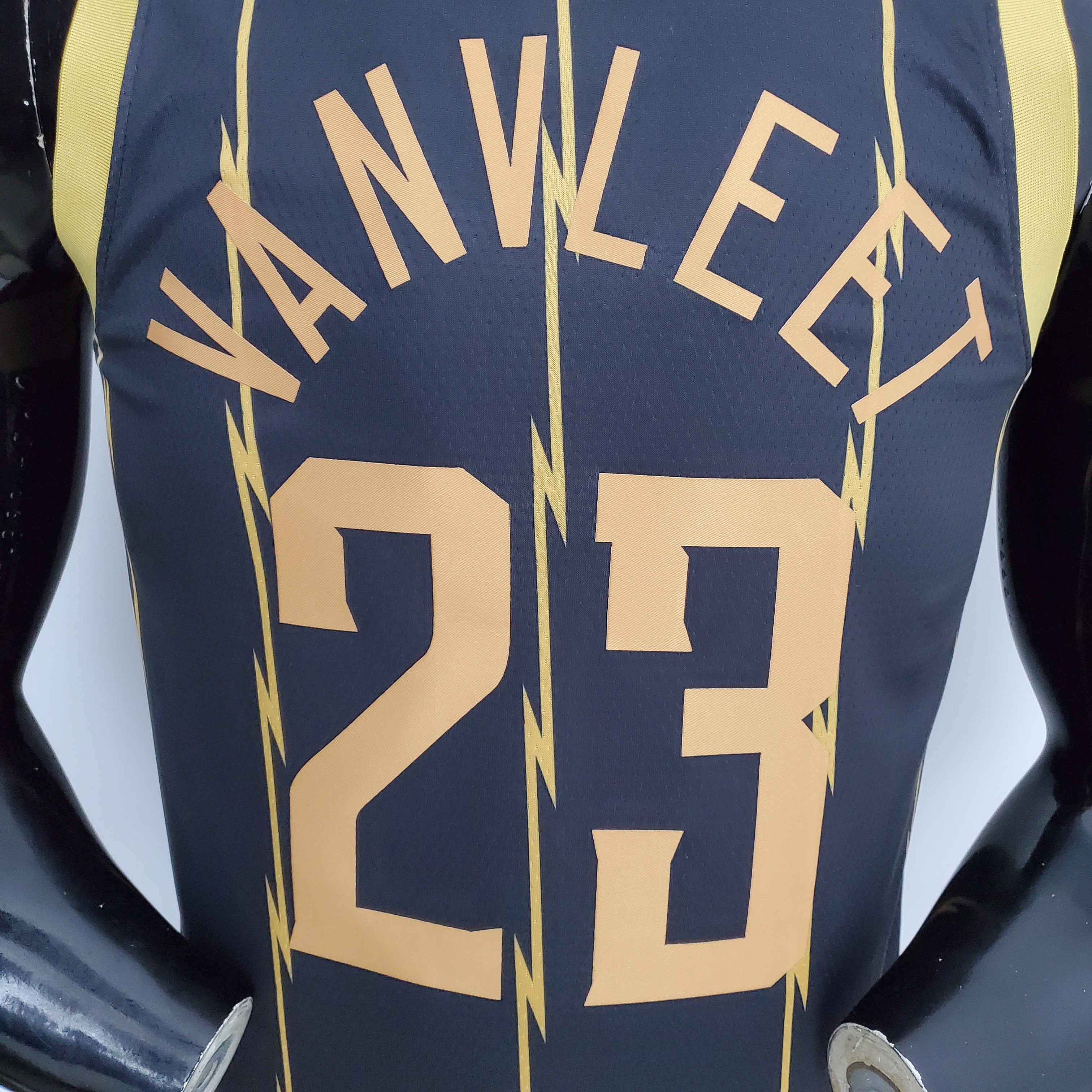 Fred VanVleet Toronto Raptors 2022 City Edition Swingman Jersey Black Gold