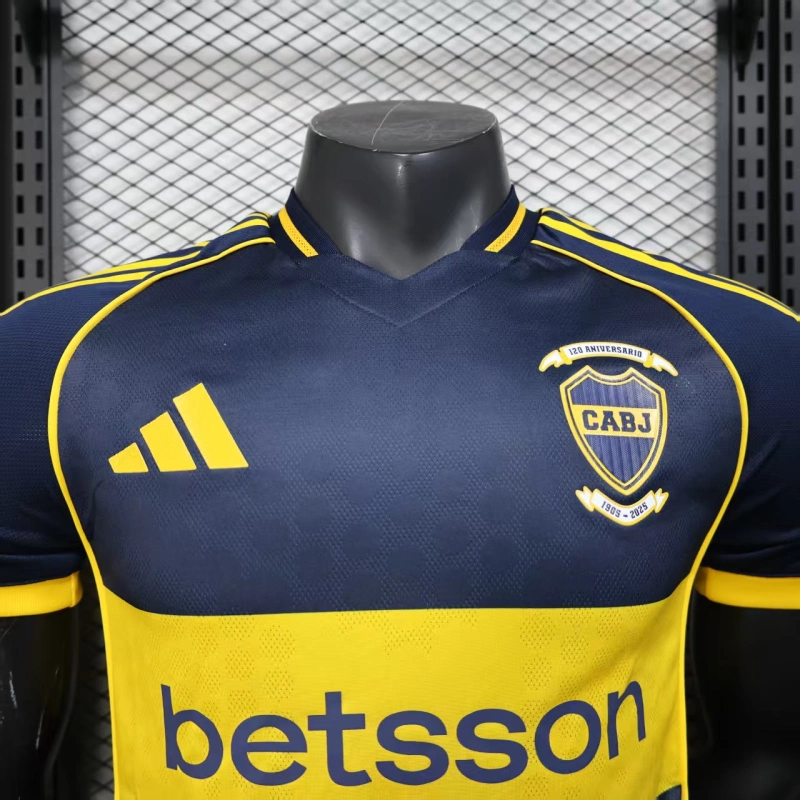 2025/26 Boca Home Player Football Jersey