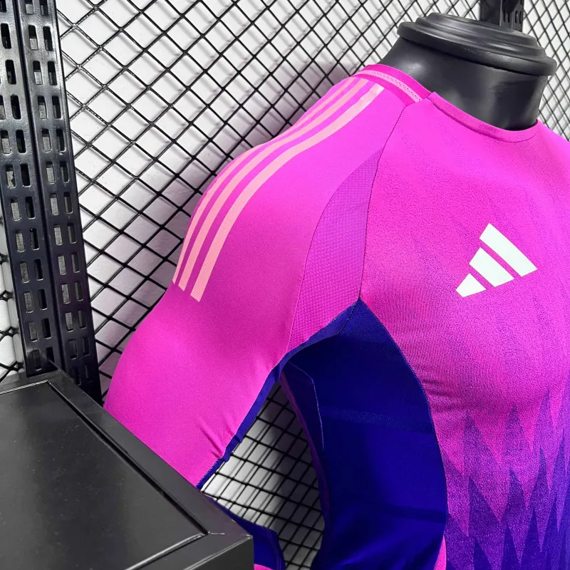 2024 Germany Euro Cup Away Soccer Jersey Long Sleeve Player Version