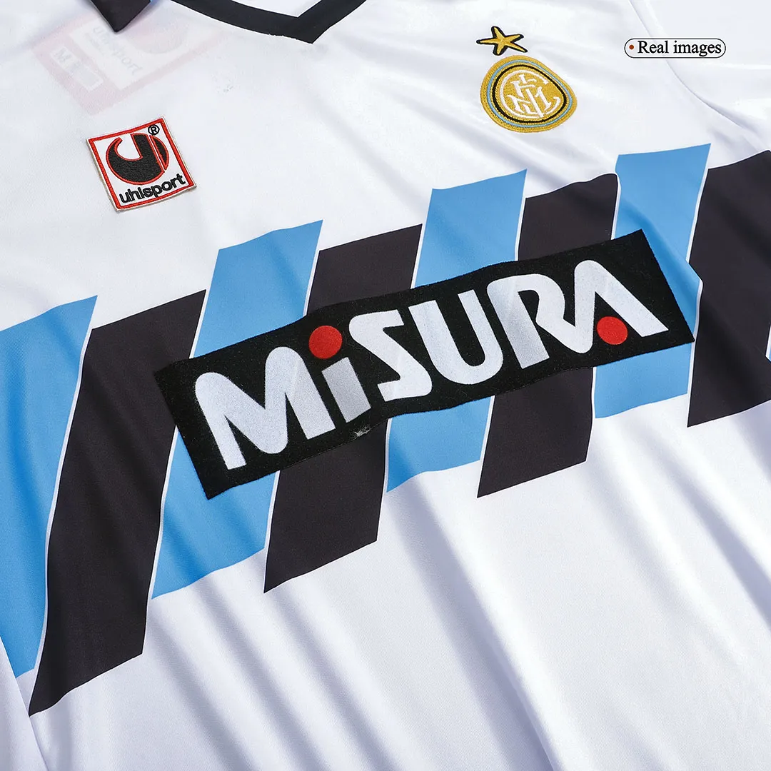 90-91 Inter Milan Retro Jersey Away