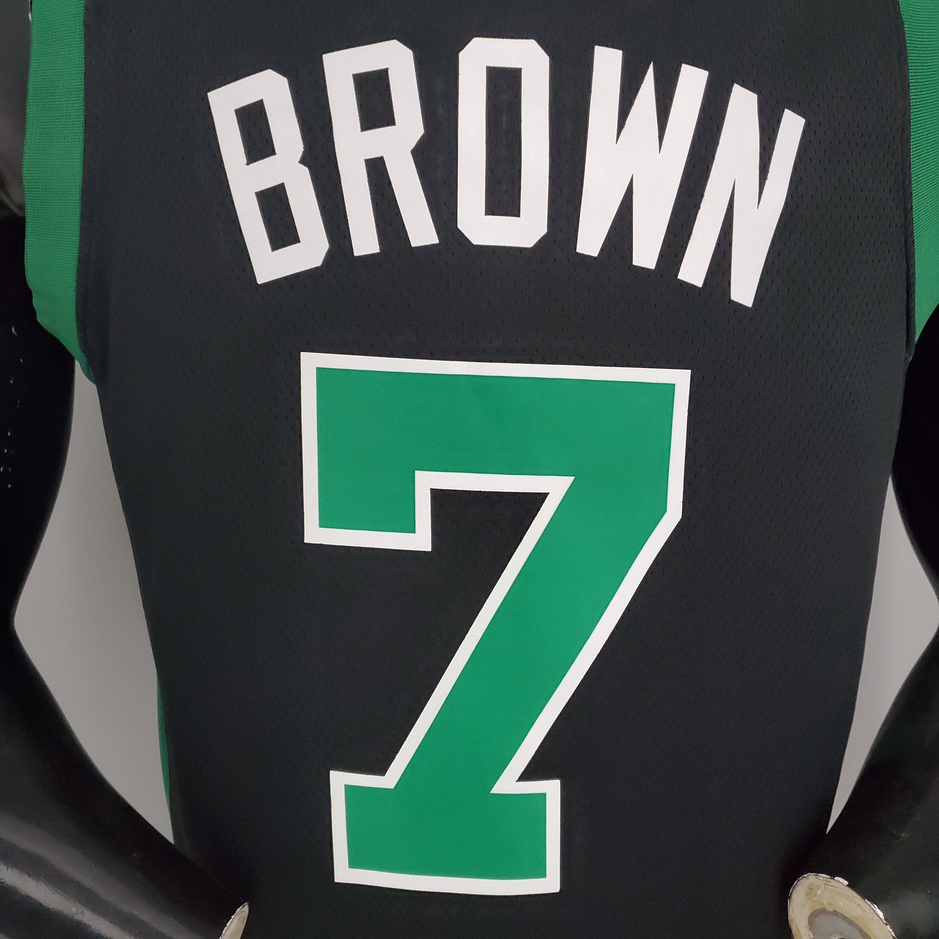 Jaylen Brown Boston Celtics Theme Black Swingman Jersey