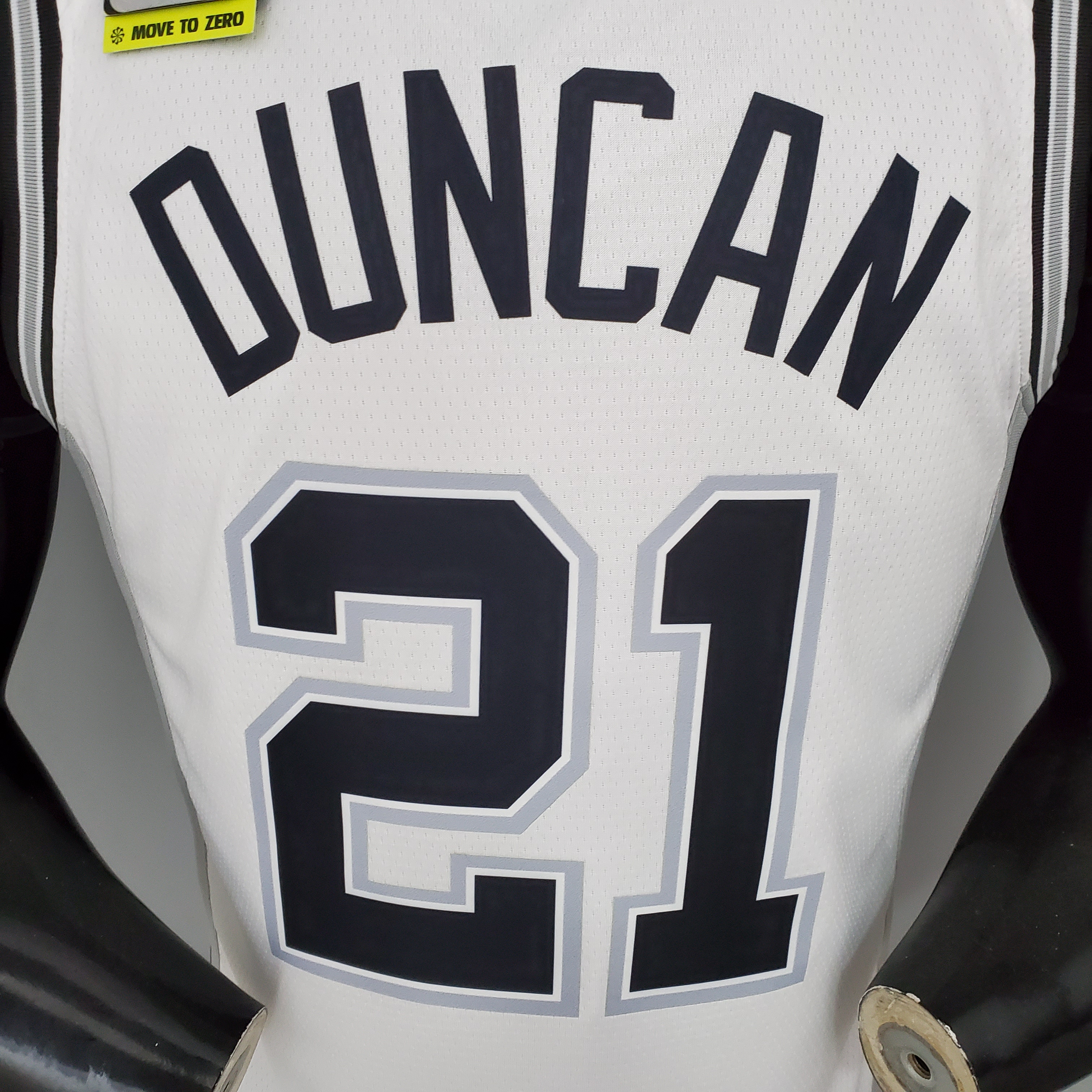 Tim Duncan San Antonio Spurs Swingman Jersey White