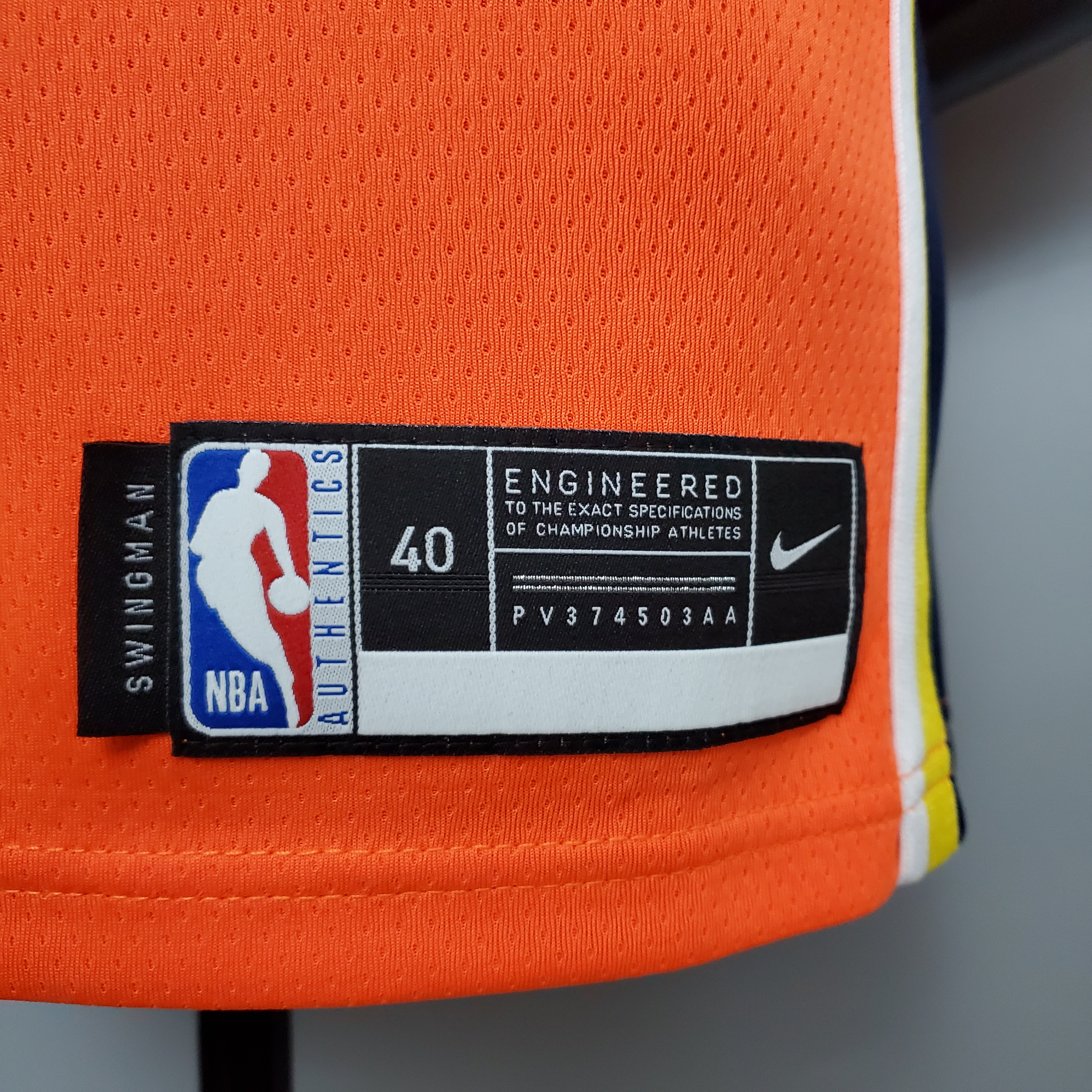 Klay Thompson Golden State Warriors Swingman Jersey Orange