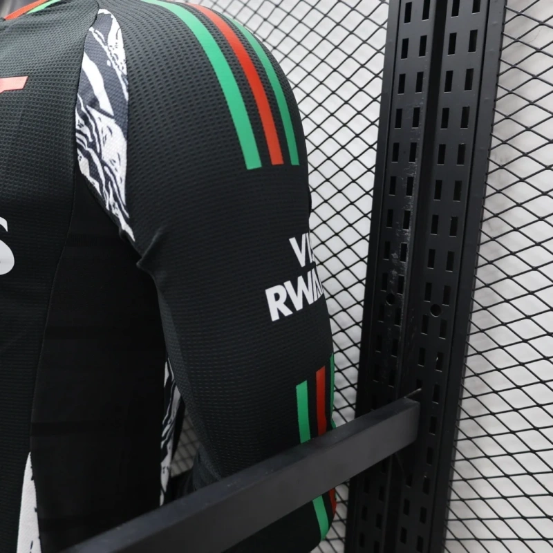 Arsenal Away Long Sleeve Jersey Player Version 2024-25