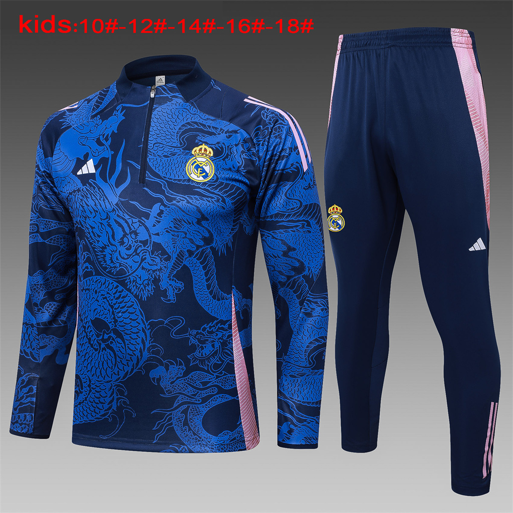 Real Madrid Kids Training Suit 24/25