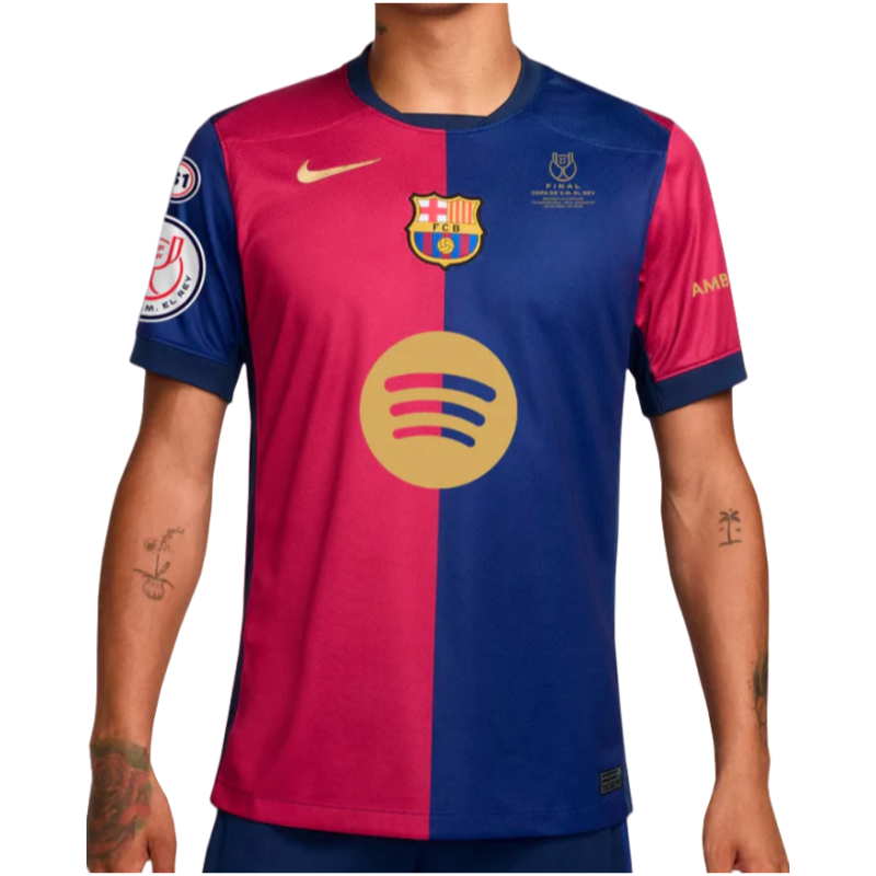 Yamal Player edition Barcelona 24-25 King's Cup football jersey