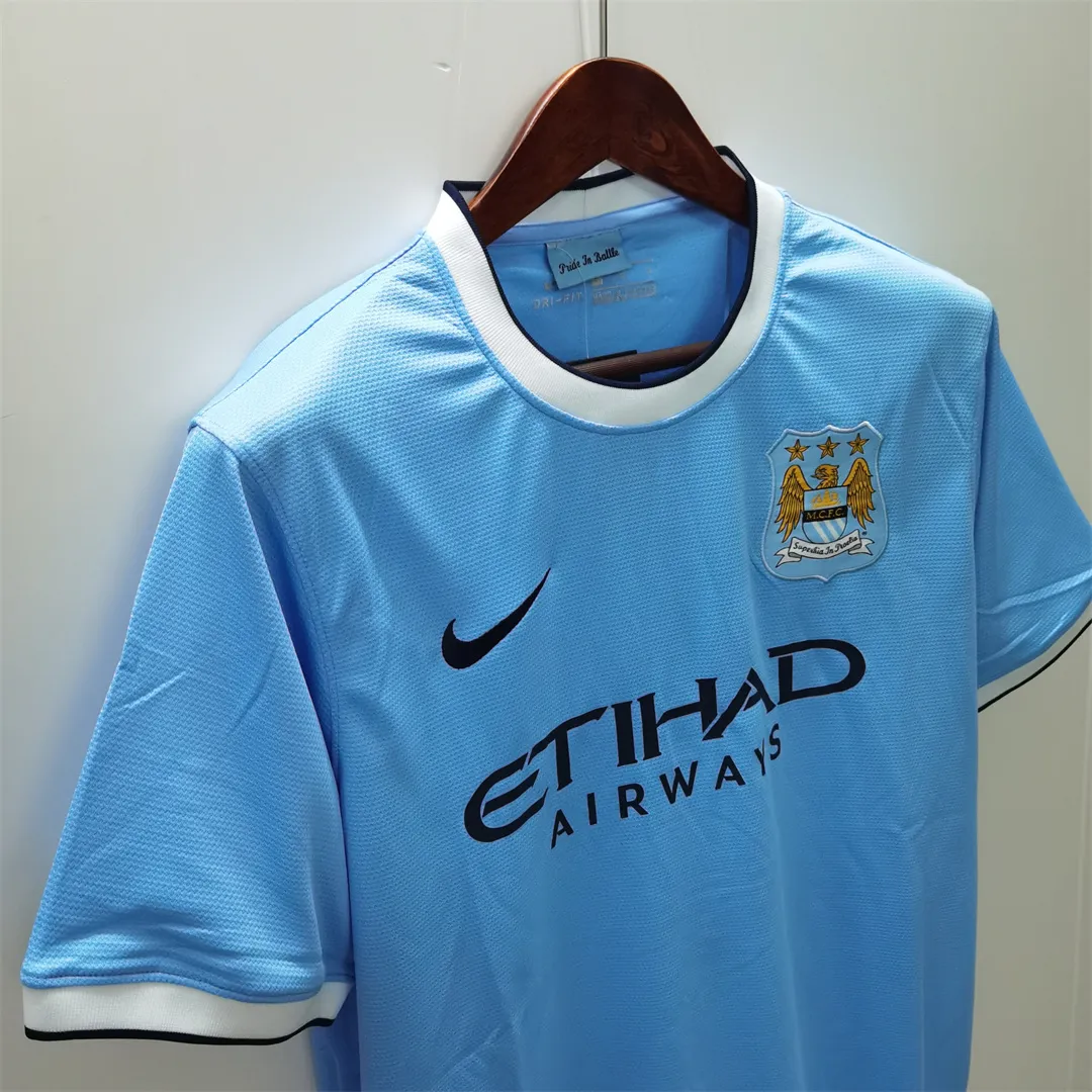 2013/14Manchester City Retro Home Jersey
