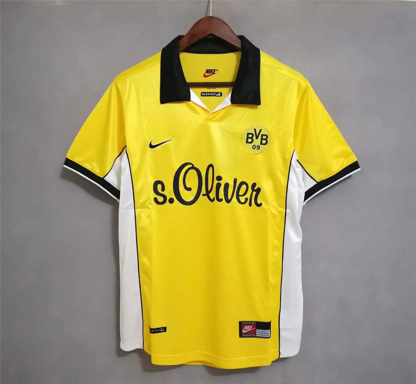 98-99 Borussia Dortmund Retro Jersey Home