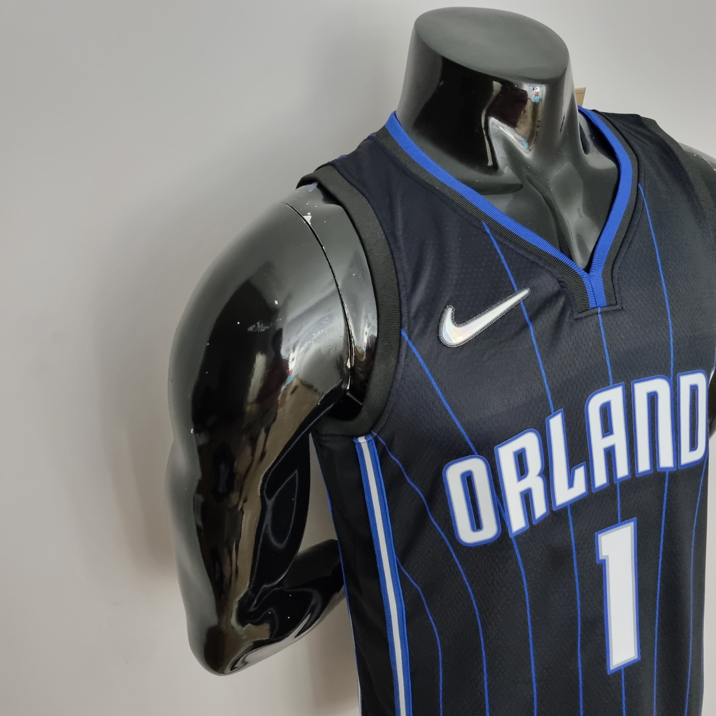 Jonathan Isaac Orlando Magic 75th Anniversary Swingman Jersey Black