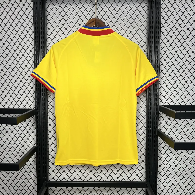 1994 Romania Home Football Retro Jersey