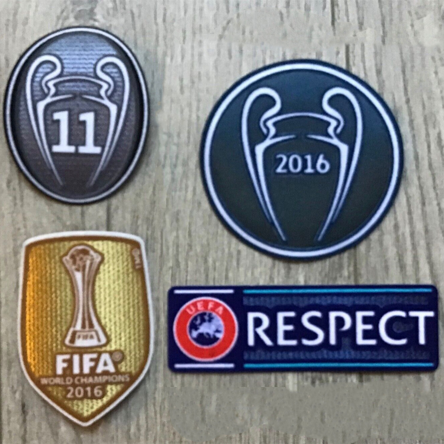 Real Madrid Away Champions League Final Away Retro Long Sleeves Jersey 16/17