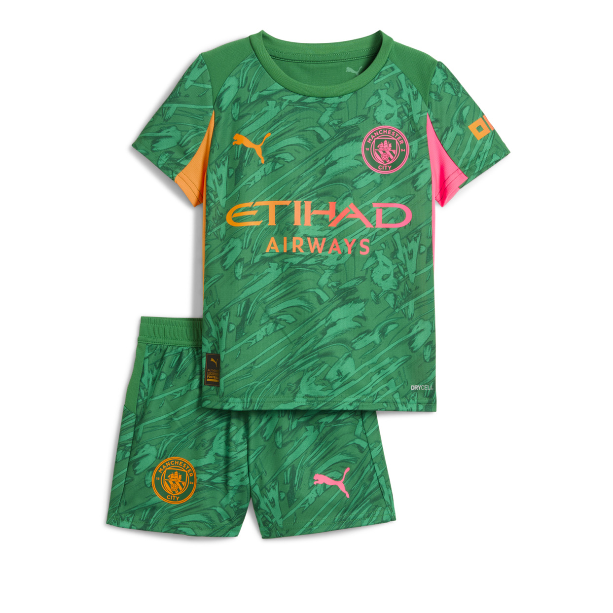 Manchester City Goalkeeper Kids Suit 25/26