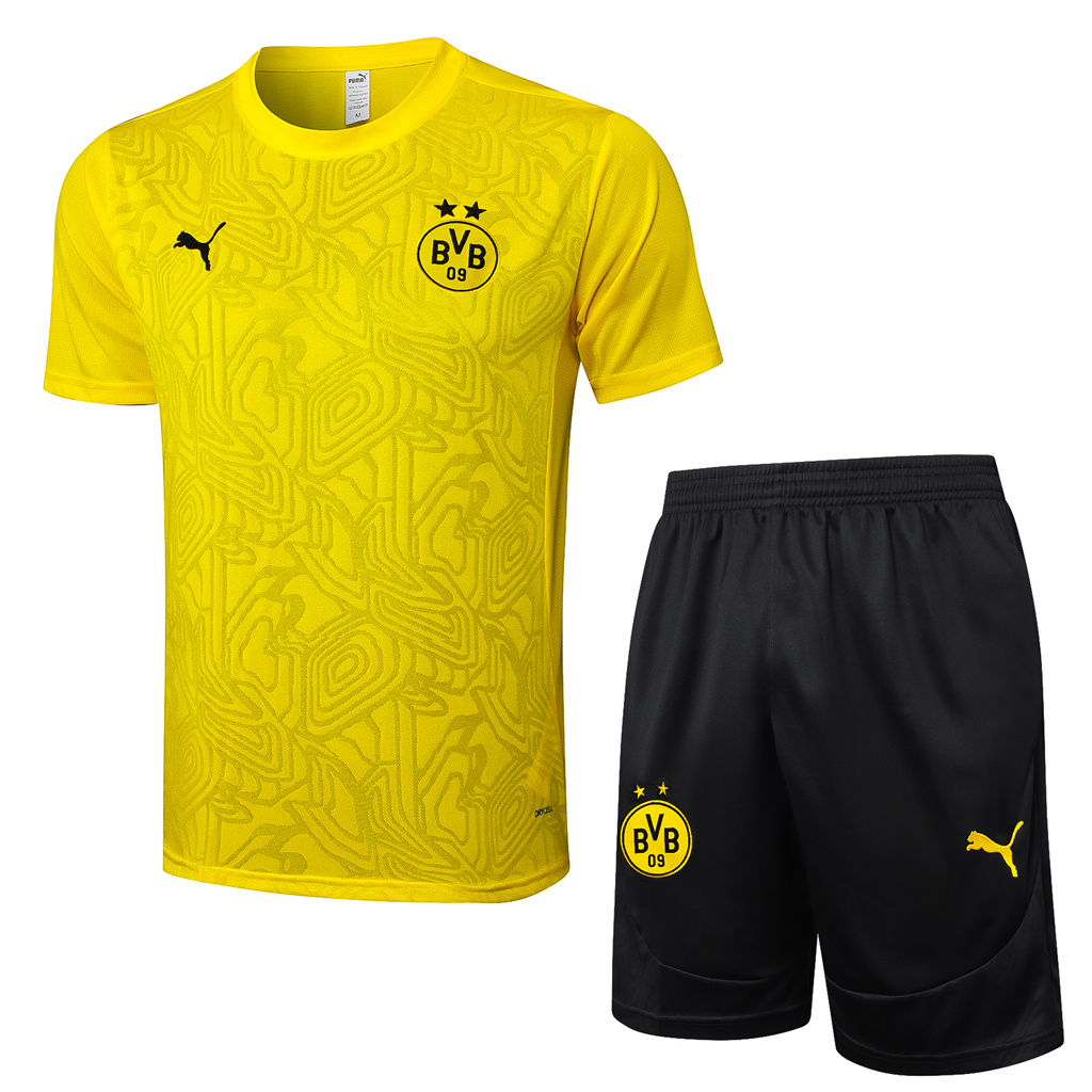 Borussia Dortmund Training Short sleeve Suit 24/25