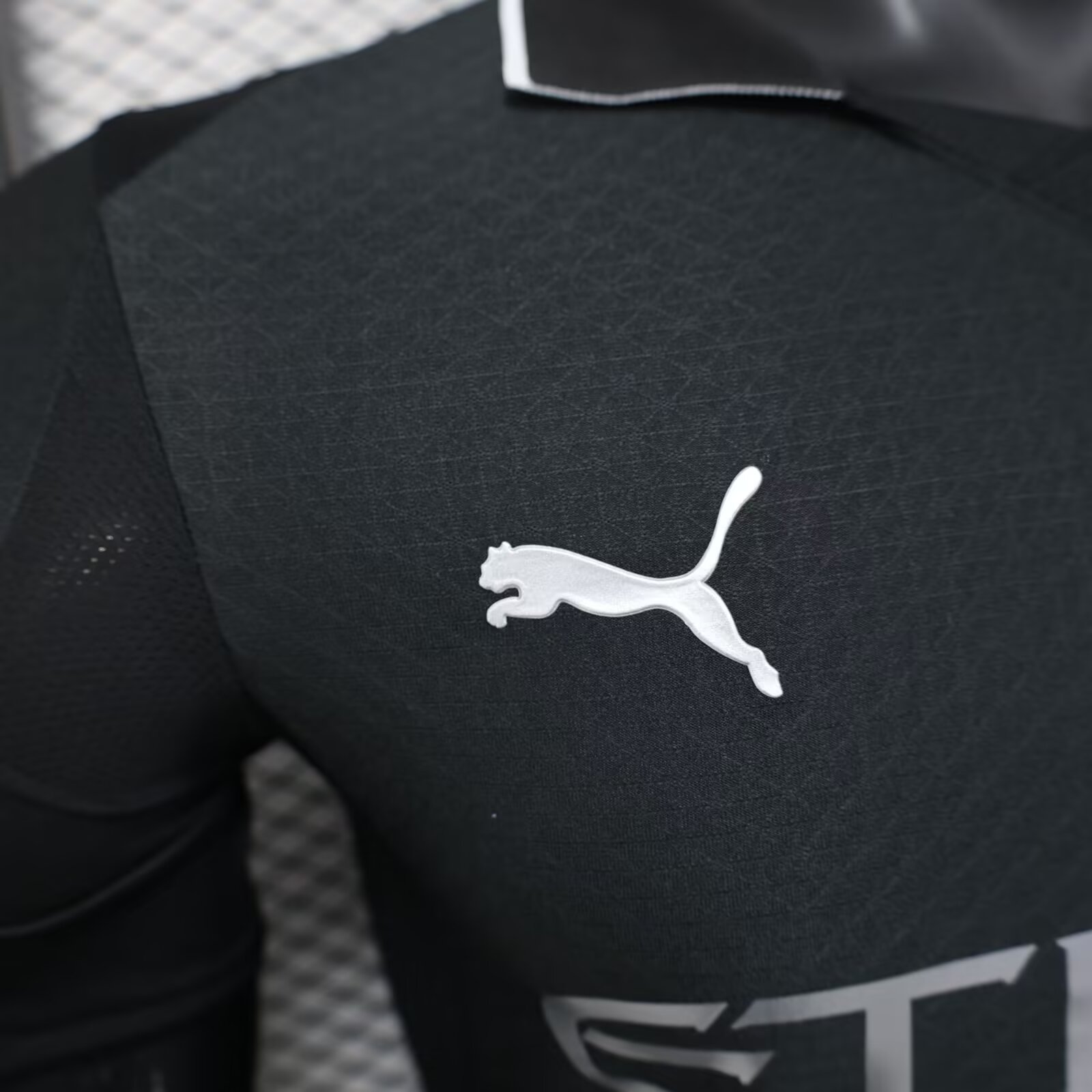 Manchester City Black Away Football Shirt 2025/2026  Player Version