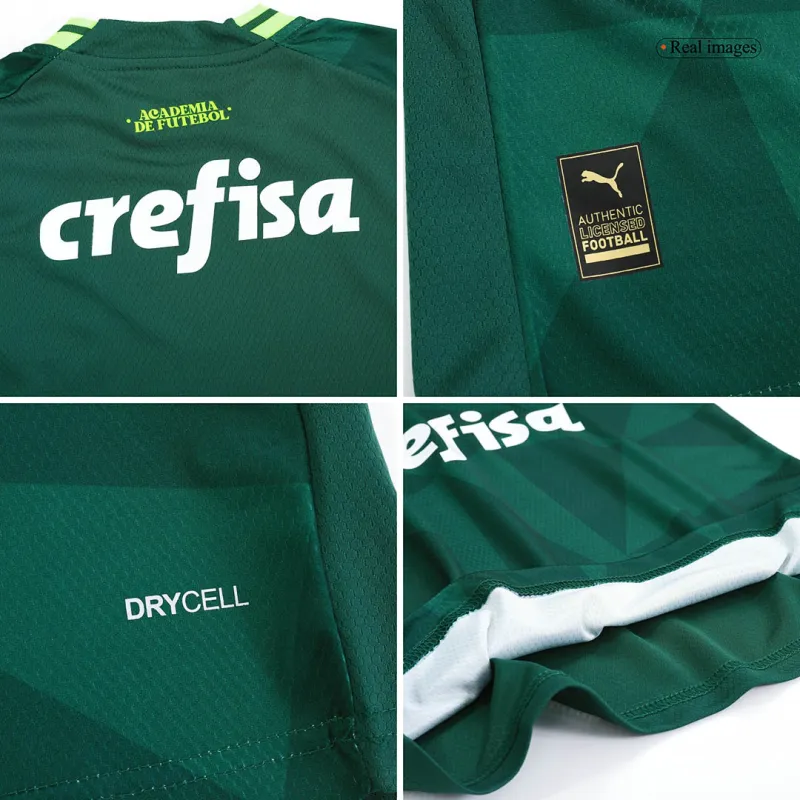Kids SE Palmeiras 2023/24 Home Jersey Kit Replica