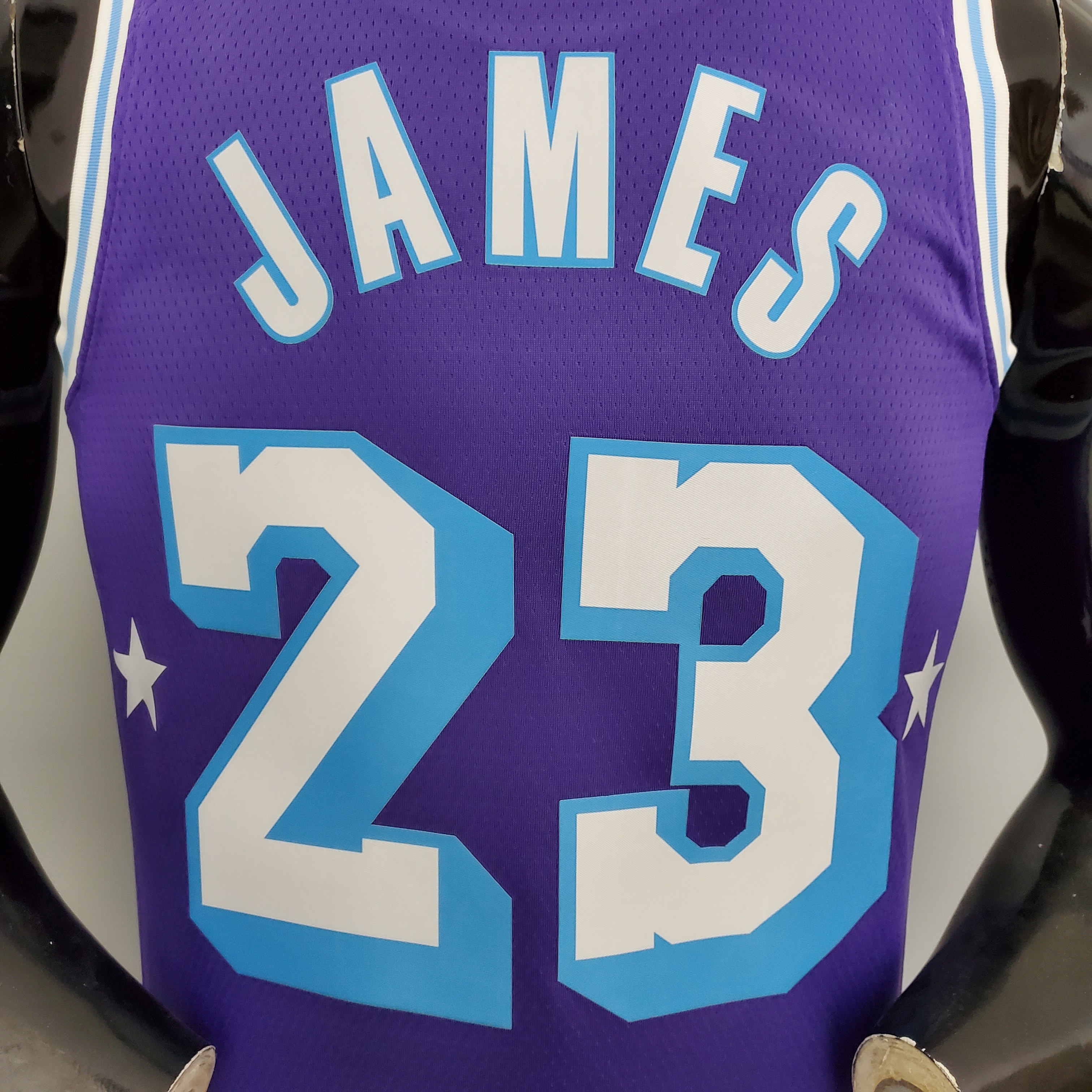 LeBron James Los Angeles Lakers 2021/22 City Edition Swingman Jersey Purple
