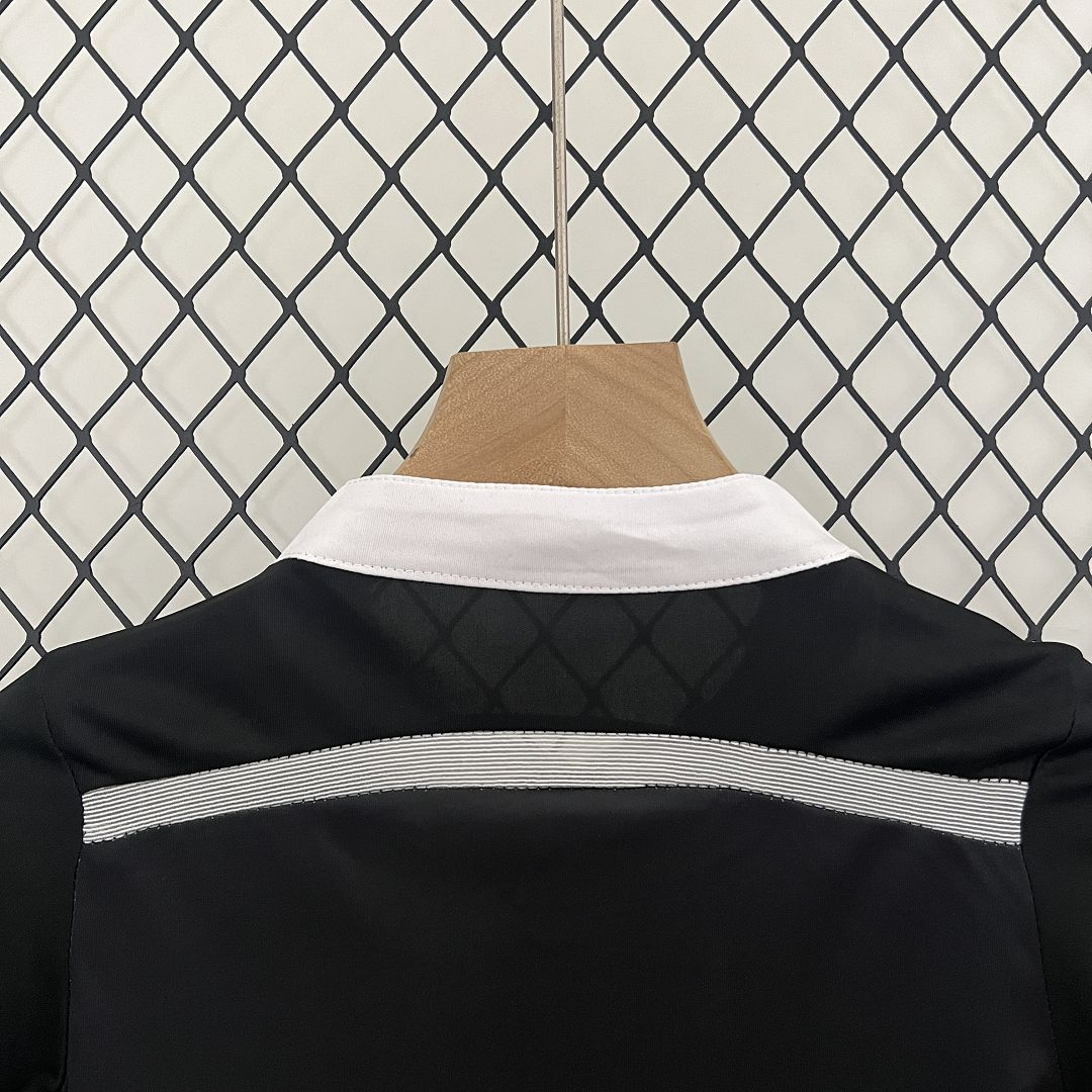 Real Madrid 14-15 Third Retro Kid Kits Black Jersey