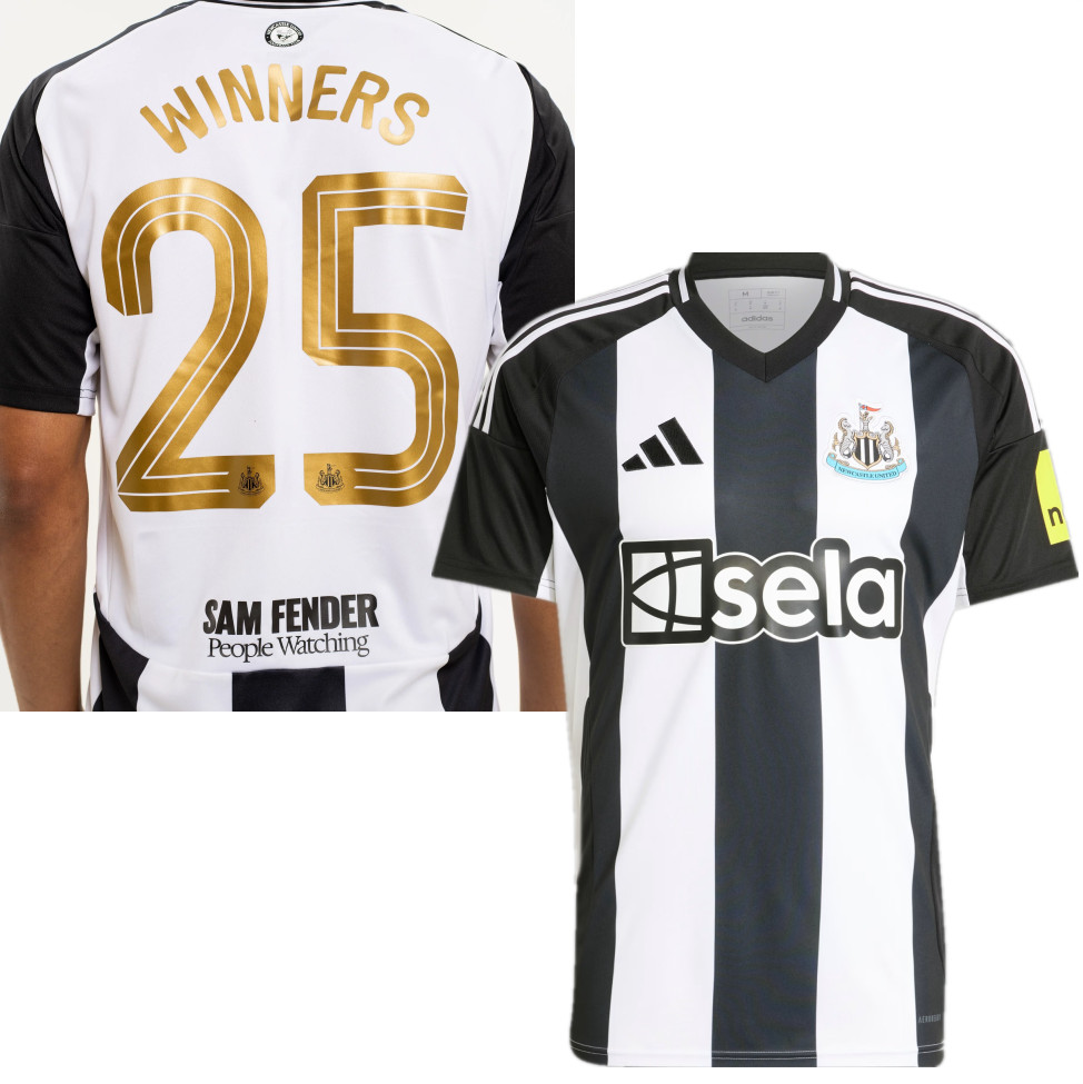 Newcastle United Men's Carabao Cup 2025 Winners Shirt