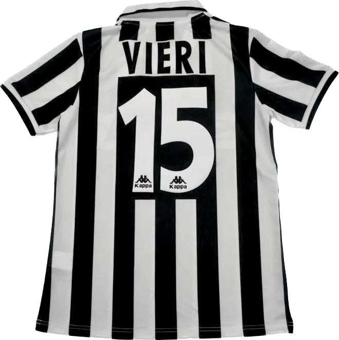 1996-97  Juventus Del Piero #10 Zidane #21 Retro Jersey Home Replica