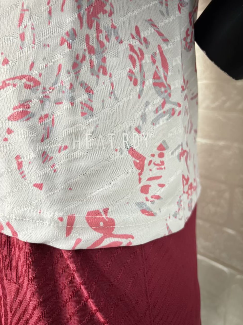 Real Madrid Pink Dragon Pattern Player Jersey 25/26